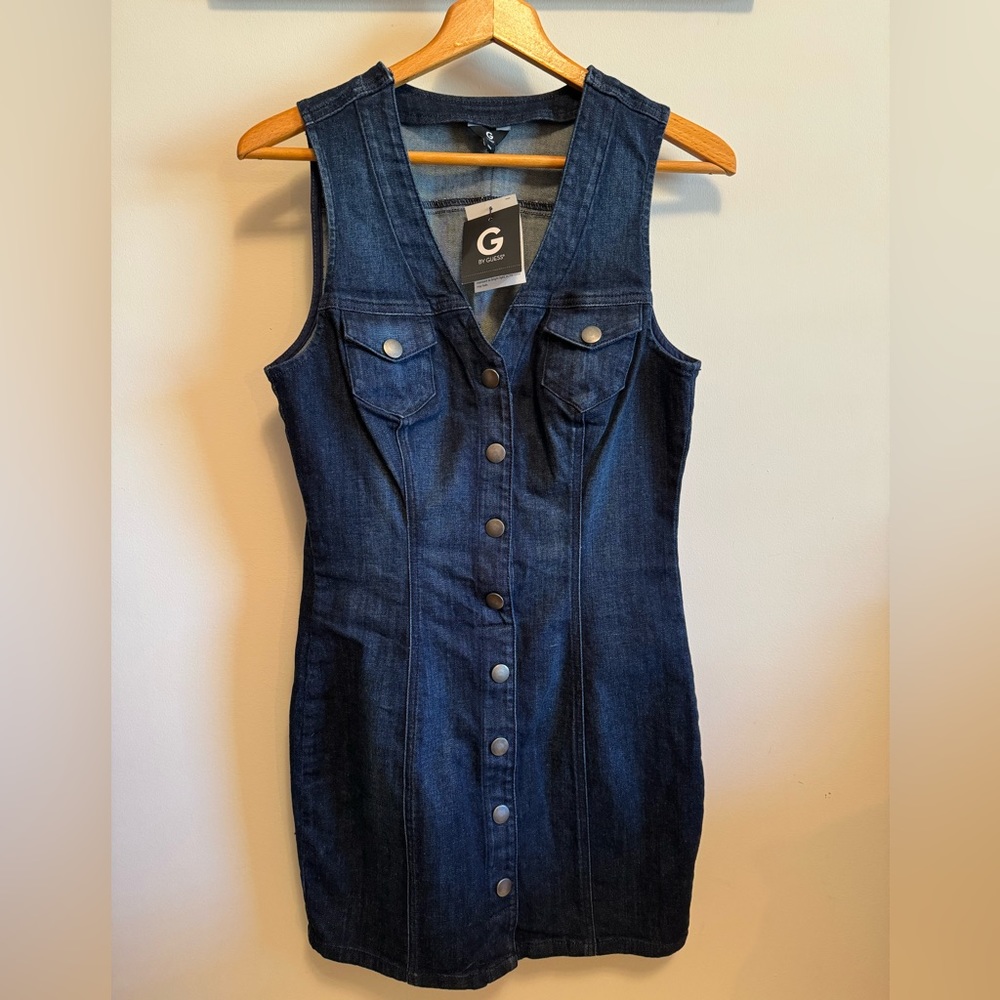 Guess Denim Dress NWT